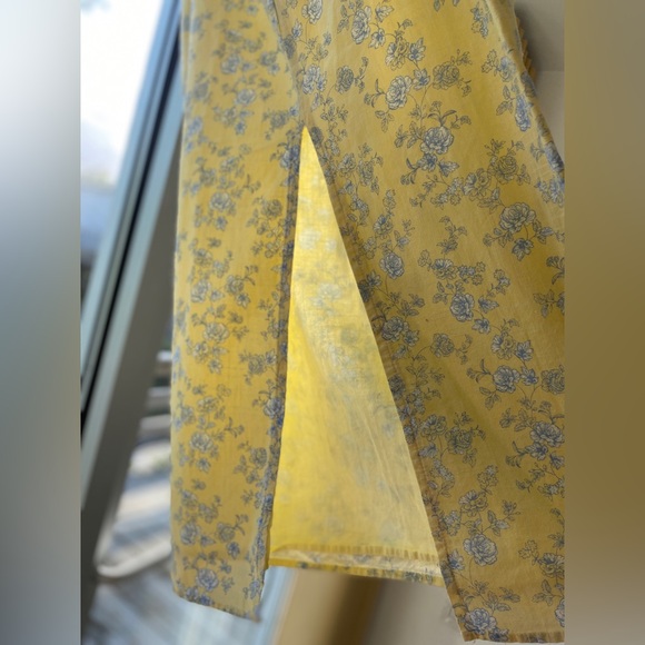 YLLW THE LABEL - HARMONY LINEN SKIRT — BUTTER TOILE Size XS - Picture 11 of 16